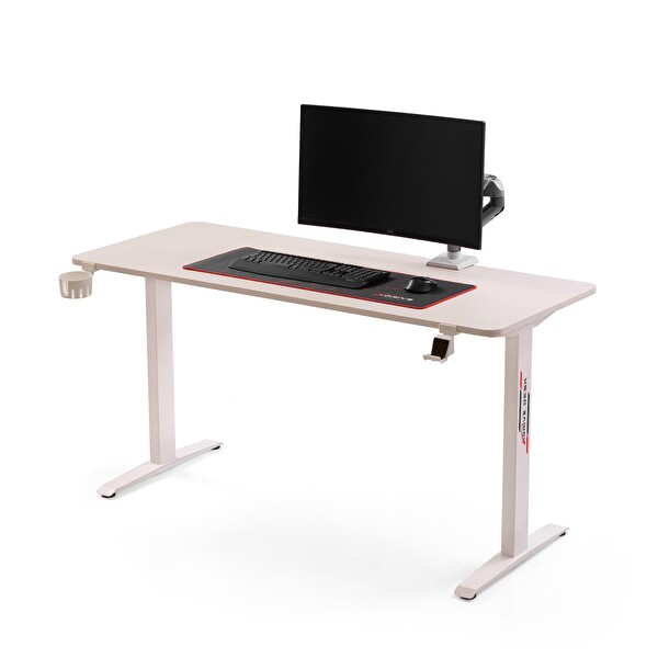 XDrive Rüzgar Oyuncu Masası Beyaz 120x60