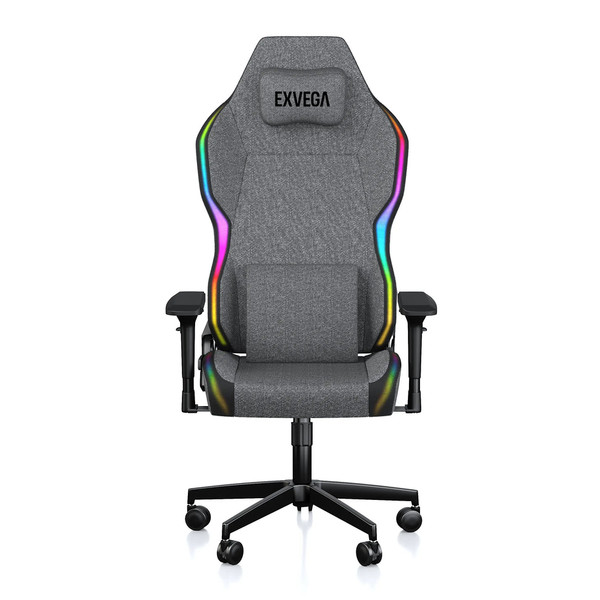 Exvega Lunar Active Rgb Graphite Oyuncu Koltuğu