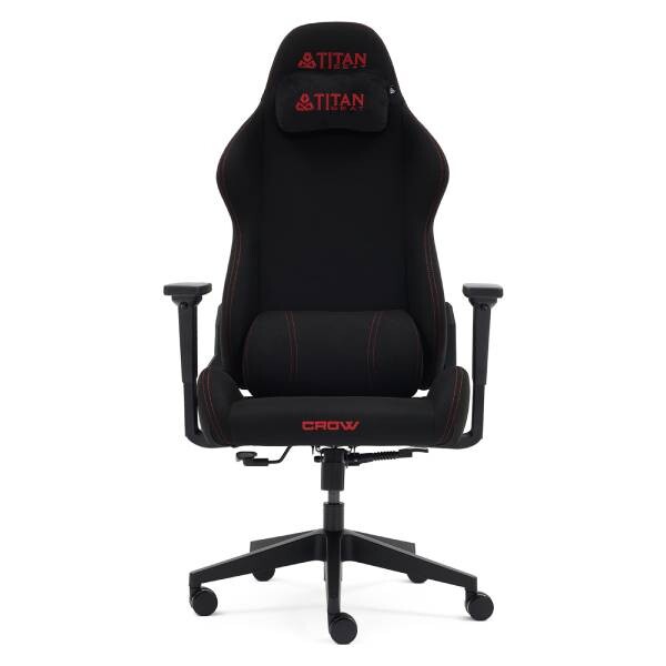 Titanseat Crow Red Kumaş Oyuncu Koltuğu