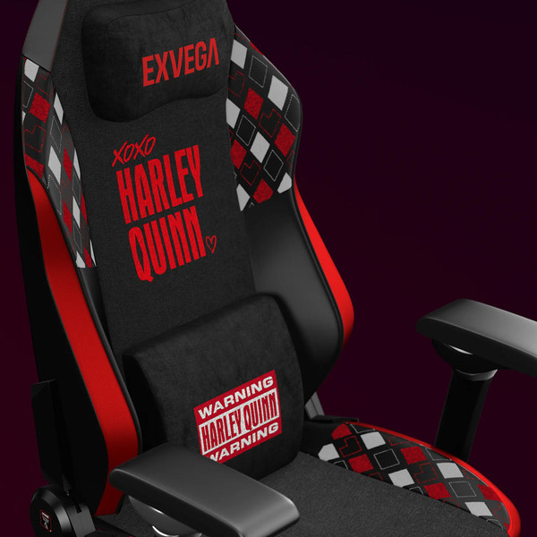 Exvega Pandora Pro Harley Quinn Lisanslı Oyuncu Koltuğu