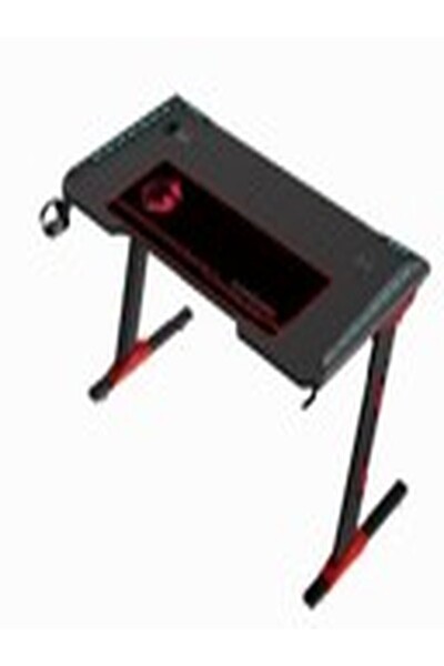 Gameon Raptor Il Serisi Z Şeklinde RGB Akıcı Işıklı 140-60-72 CM - 800×300×3 MM Oyun Masası