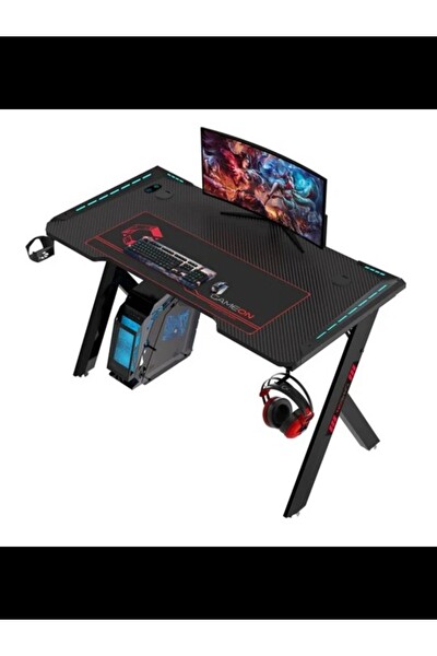 Gameon Hawksbill Serisi Rgb Akıcı Işıklı 120-60-72 Cm 800×300×3 MM Oyuncu Masası- Fare Altlığı