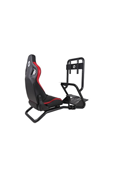 Gameon GOMPRX-6013 Master Pro X Yarış Oyun Simülörü Kokpiti Kırmızı Siyah