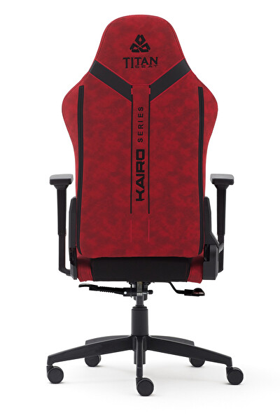 Titanseat Kairo Kırmızı Kumaş Oyuncu Koltuğu