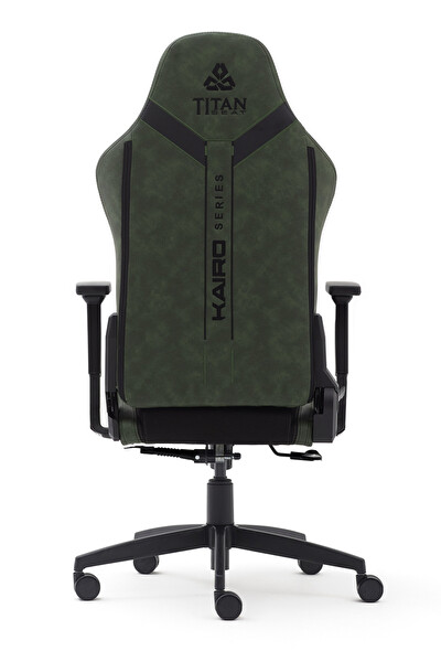 Titanseat Kairo Yeşil Kumaş Oyuncu Koltuğu