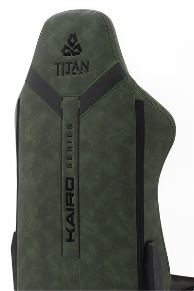 Titanseat Kairo Yeşil Kumaş Oyuncu Koltuğu