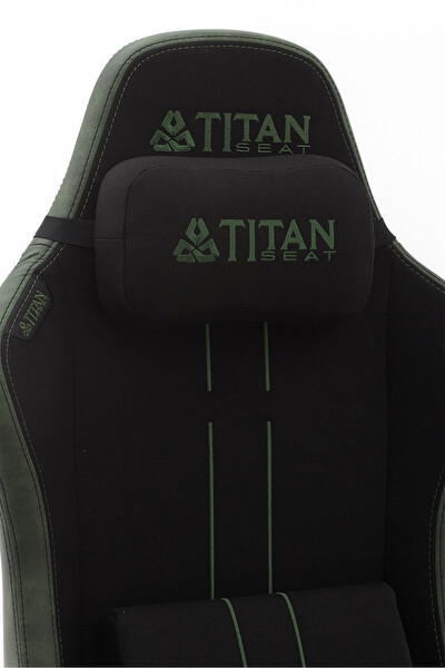Titanseat Kairo Yeşil Kumaş Oyuncu Koltuğu