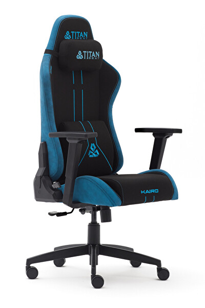 Titanseat Kairo Light Mavi Kumaş Oyuncu Koltuğu