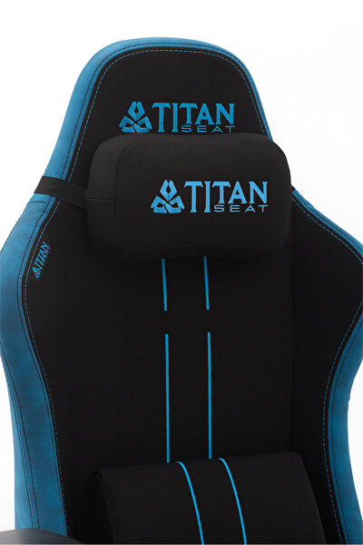Titanseat Kairo Light Mavi Kumaş Oyuncu Koltuğu