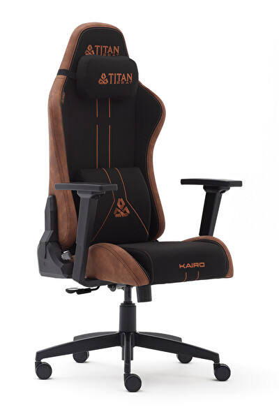 Titanseat Kairo Kahverengi Kumaş Oyuncu Koltuğu