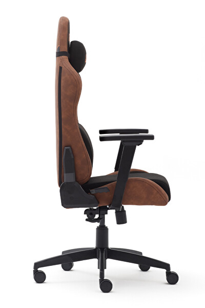 Titanseat Kairo Kahverengi Kumaş Oyuncu Koltuğu