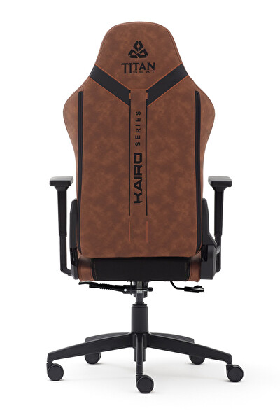 Titanseat Kairo Kahverengi Kumaş Oyuncu Koltuğu