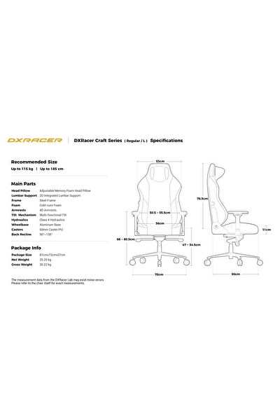 DXRacer Drifting Serisi 3D Ergonomik Kol Dayamalı Jel Köpük Başlıklı Siyah Oyuncu Koltuğu