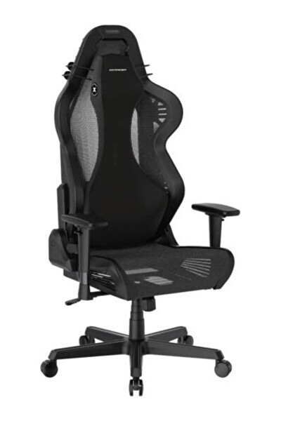 DXRacer Air Serisi Ergonomik 3D Kolçaklı 135 Derece Yatabilen Ayarlanabilir Bel Destekli Siyah Oyuncu Koltuğu