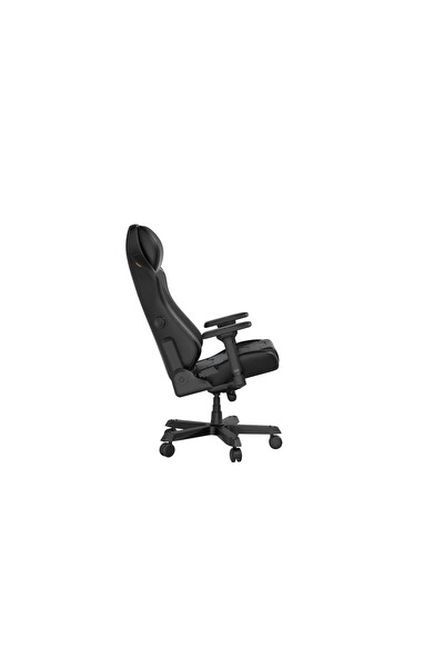 DXRacer Master Serisi XL Mikrofiber Suni Deri 4D Kolçaklı Oyuncu Koltuğu Siyah