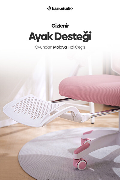 Karr Gaming Zephyr Oyuncu Koltuğu - Pembe