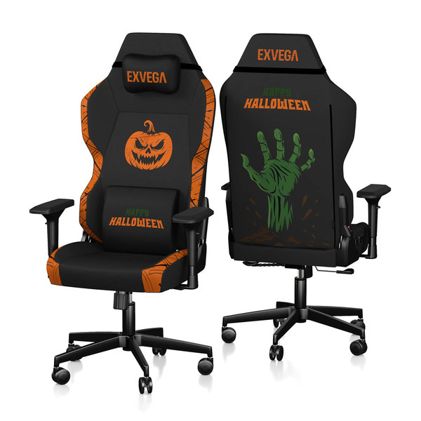 Exvega Andromeda Halloween Oyuncu Koltuğu Siyah