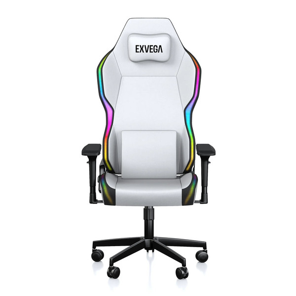 Exvega Lunar Active Rgb Arctic Oyuncu Koltuğu Beyaz