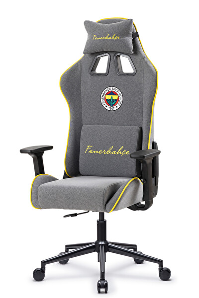 Fanchair x Fenerbahçe Goal Gri Kumaş Lisanslı Oyuncu Koltuğu