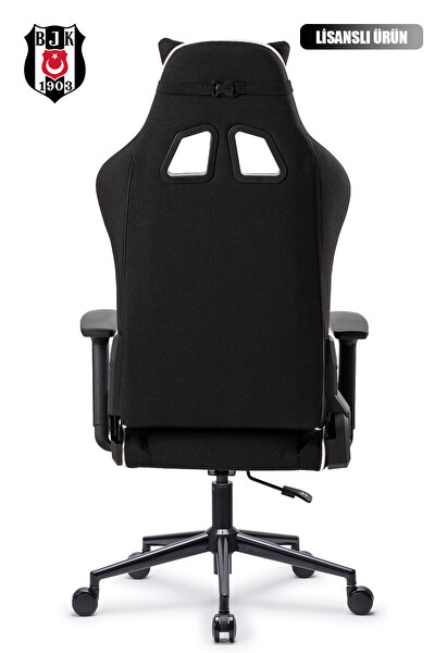 Fanchair x Beşiktaş Goal Siyah Kumaş Lisanslı Oyuncu Koltuğu