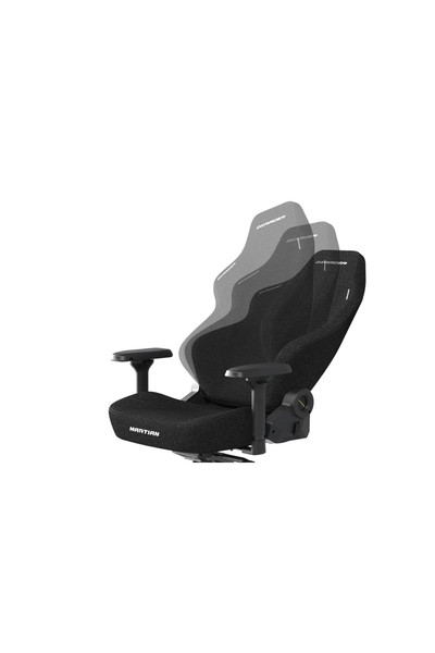 DXRacer Martian Serisi 4D Kolçak 4D Entegre Bel Desteği 90-135 Derece Sırt Yatma Desteği Kumaş Oyun Koltuğu