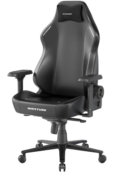 DXRacer Martian Serisi 4D Kolçak 4D Entegre Bel Desteği 90-135 Derece Sırt Yatma Desteği Deri Oyun Koltuğu