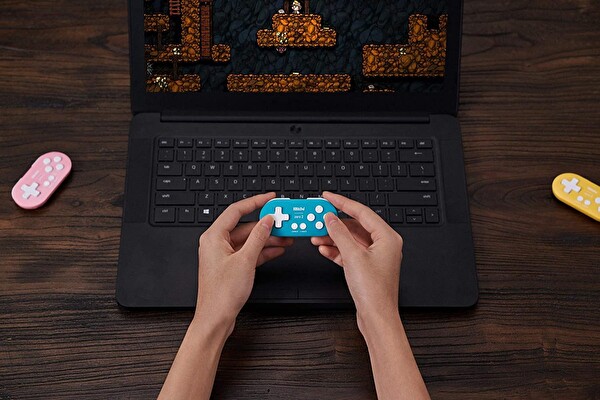 8bitdo Zero 2 Nintendo Switch, PC, Mac OS, Android Turkuaz Bluetooth Oyun Kolu