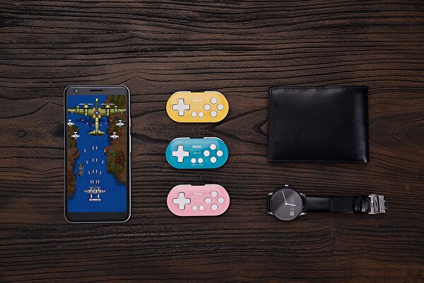 8bitdo Zero 2 Nintendo Switch, PC, Mac OS, Android Sarı Bluetooth Oyun Kolu