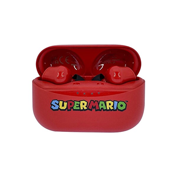 OTL Nintendo Super Mario Şarj Kutulu Kırmızı Kablosuz Kulaklık