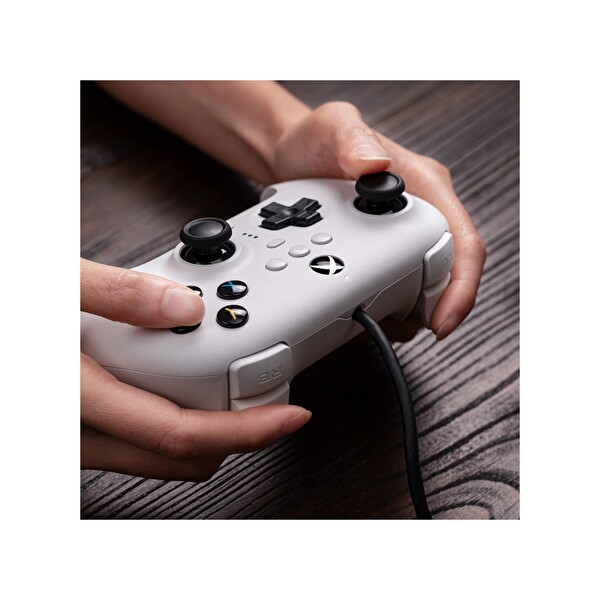 8bitdo Pro 2 Xbox Series X Series S - 0ne & Windows Beyaz Kablolu Controller
