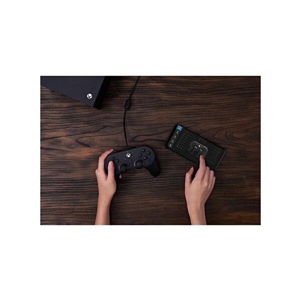8bitdo Pro 2 Xbox Series X Series S - 0ne & Windows Siyah Kablolu Controller