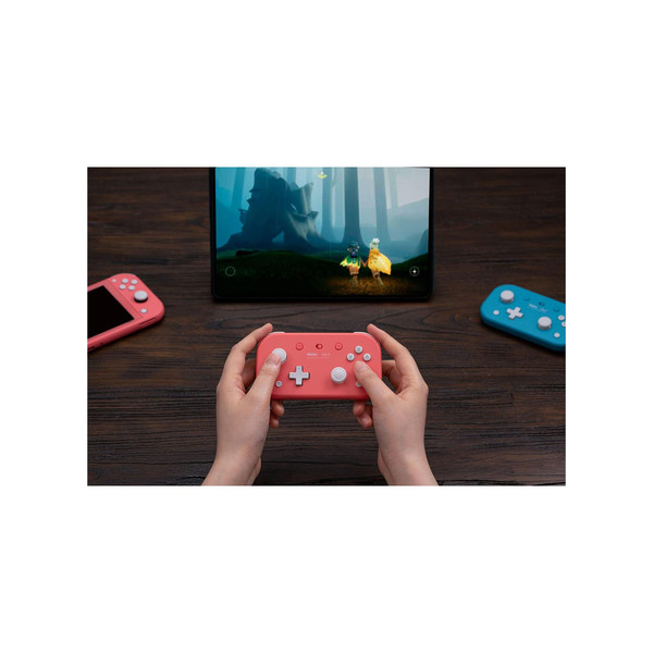 8bitdo Lite 2 Bluetooth Gamepad Switch Switch Lite Android and Raspberry Pi Pembe