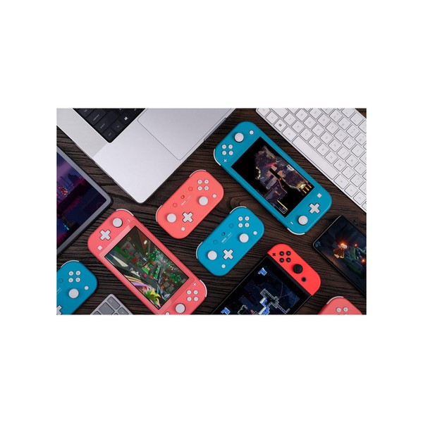 8bitdo Lite 2 Bluetooth Gamepad Switch Switch Lite Android and Raspberry Pi Pembe