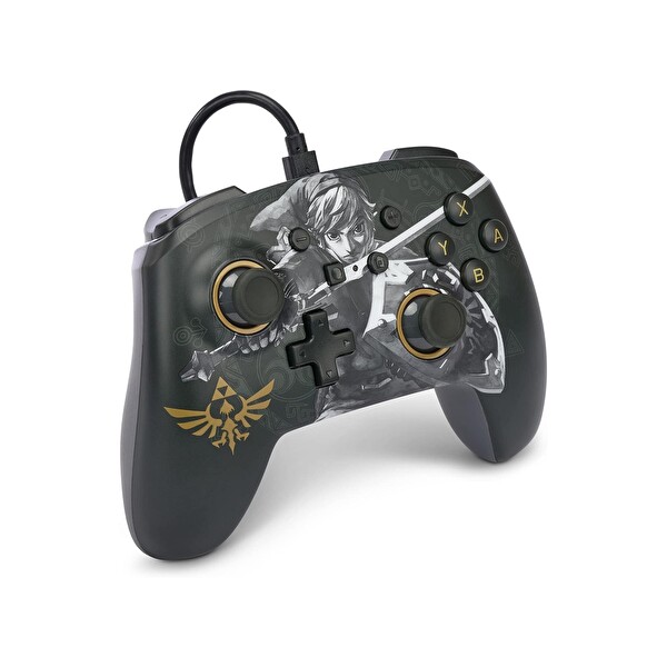 PowerA Battle Ready Link Lisanslı Nintendo Switch Kablolu Oyun Kolu