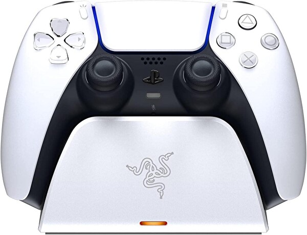 Razer RC21-01900100-R3M1 PS5 DualSense Beyaz Hızlı Şarj İstasyonu