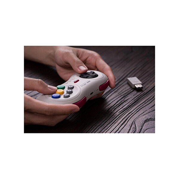 8bitdo M30 2.4G Nintendo Switch Sega Genesis Mini ve Mega Drive Mini Uyumlu Kablosuz Gamepad Oyun Kolu