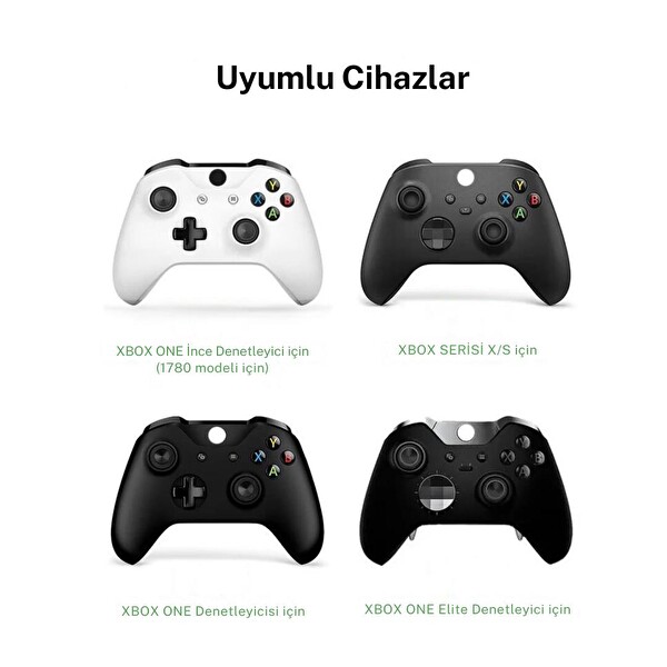 Cosmostech XBOX Series S ve X / X-ONE ve S Controller Dual Charging Station Çoklu 2600 mAh 2 Adet Bataryalı Şarj Kiti X018