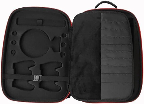 Cosmostech Deadskull PS5 CD ve Dijital Model Konsol Sırt ve El Ergonomik Seyahat Taşıma Çantası Siyah