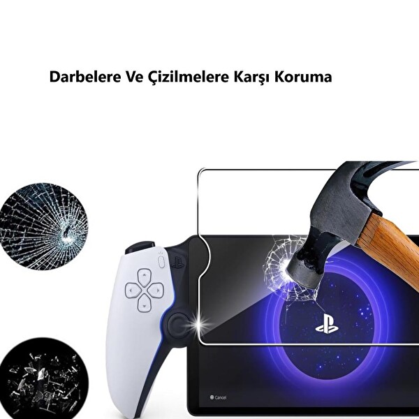 Engo Sony PlayStation Portal 8 inç Oyun Konsolu Ekran Koruyucu