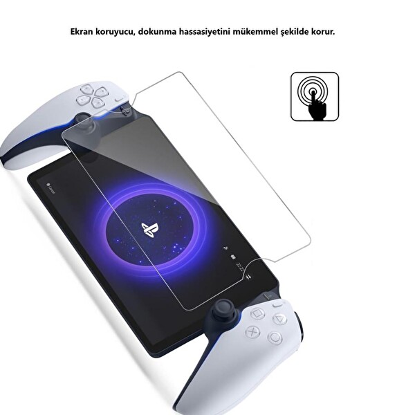 Engo Sony PlayStation Portal 8 inç Oyun Konsolu Ekran Koruyucu