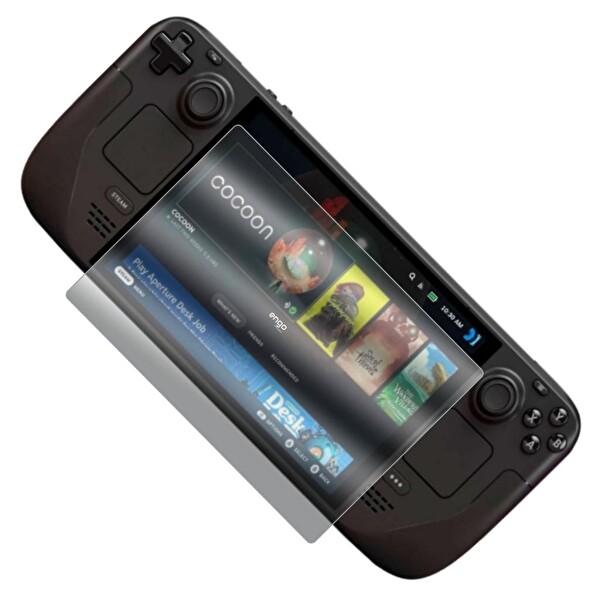 Engo Steam Deck OLED 7.4 inç Hayalet Ekran Koruyucu Şeffaf