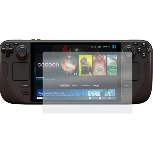 Engo Steam Deck OLED 7.4 inç Oyun Konsolu Mat Ekran Koruyucu