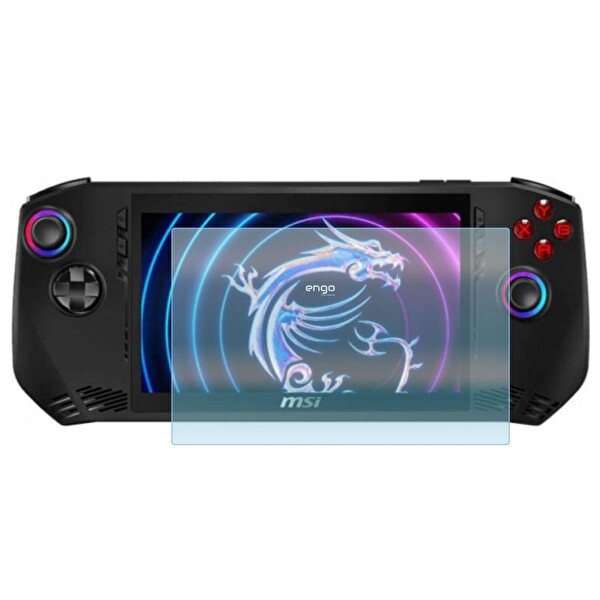 Engo MSI Claw A1M 7 inç Oyun Konsolu Ekran Koruyucu Nano Şeffaf