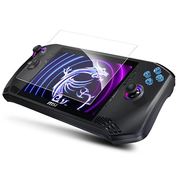 Engo MSI Claw A1M 7 inç Oyun Konsolu Ekran Koruyucu Nano Şeffaf