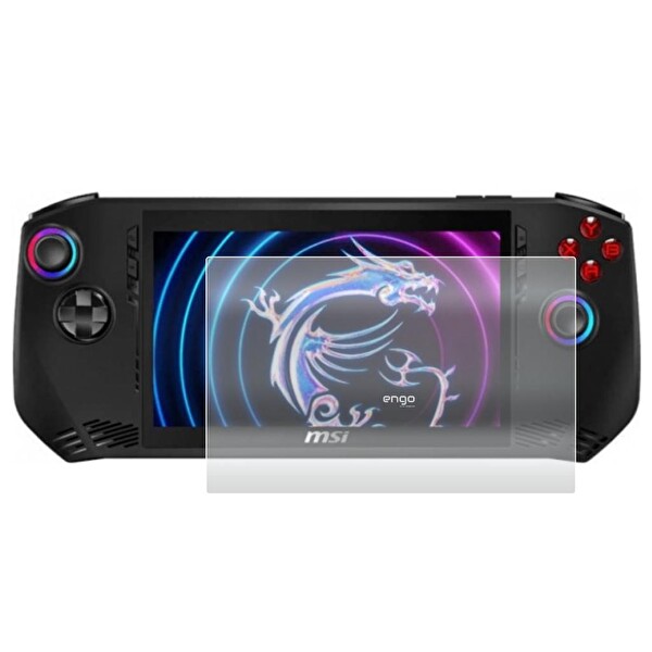 Engo MSI Claw A1M 7 inç Oyun Konsolu Mat Ekran Koruyucu Şeffaf