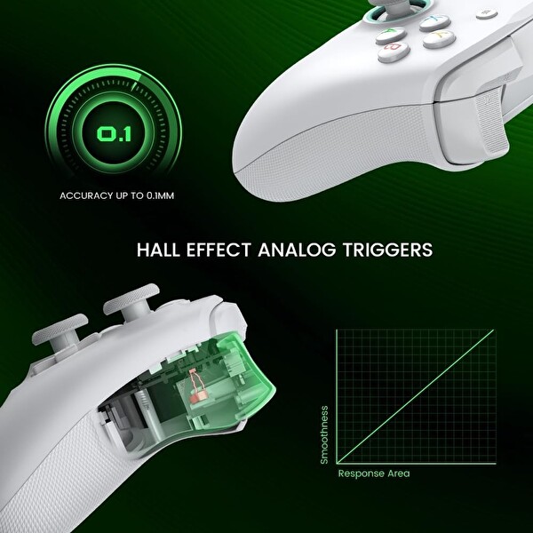 GameSir G7 SE Kablolu Hall Effect Controller Beyaz