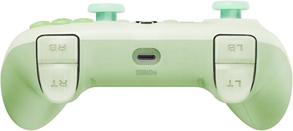 8bitdo Ultimate Mini Kablolu Hall Effect Controller Xbox Series X Series S Uyumlu Oyun Kolu Transparan Yeşil