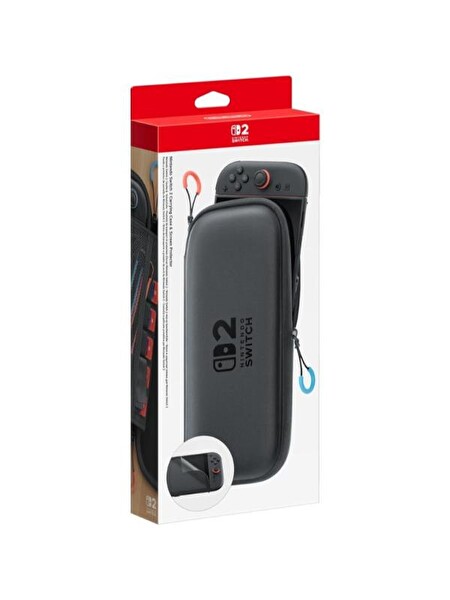 Nintendo Switch 2 Taşıma Çantası - Ekran Koruyucu Lisanslı