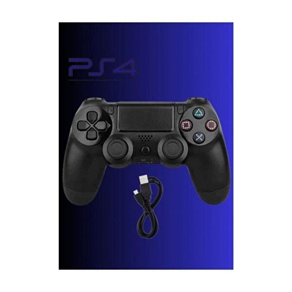 Hzl Store DoubleShock Yüksek Hassasiyetli Çift Titreşimli Bluetooth Gamepad S4 – PC – Android U PS4 Kablosuz Oyun Kolu