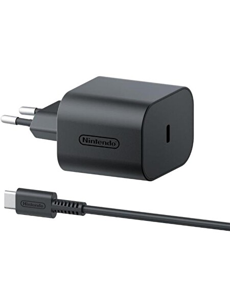 Nintendo Switch 2 AC Adaptör Orijinal Türkiye Girişli Şarj